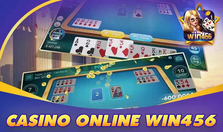 Giao diện sảnh Casino Online Win456 thiết kế đẹp, bắt mắt